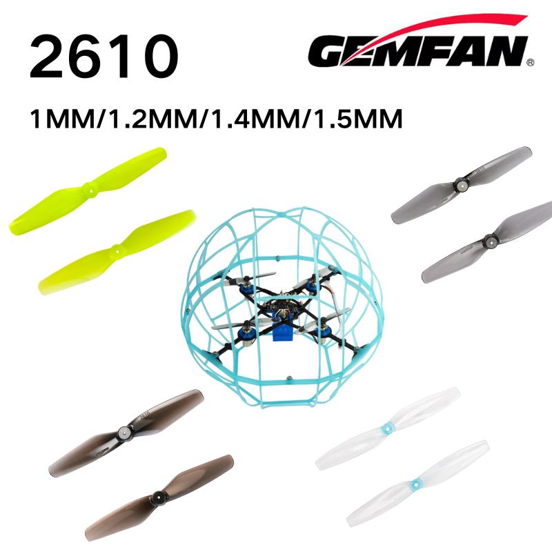 Fpv Drone Propeller - 2610 Śmigła Gemfan 2.6 cala 2-łopatowe